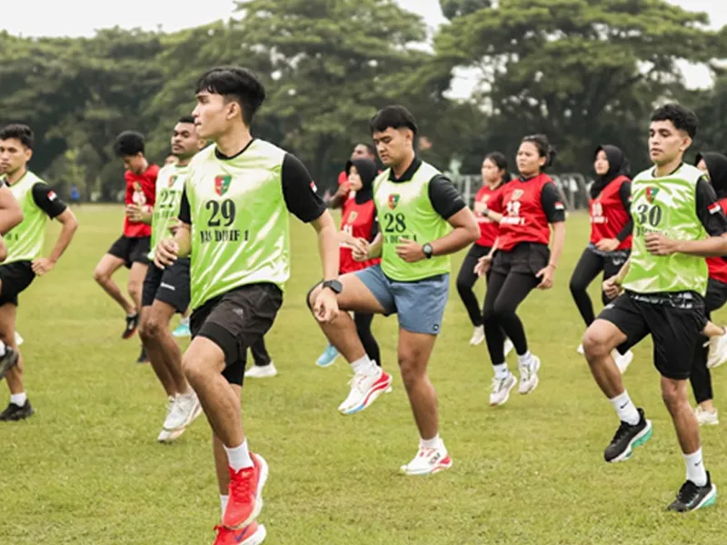 Kegiatan Push-up Training Patriot Muda